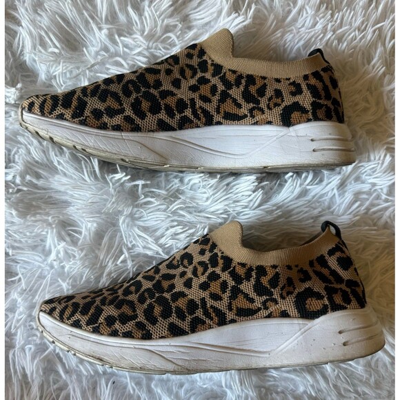 Steve Madden Cheetah Women's Slip On Shoes Size 8 - Picture 4 of 8